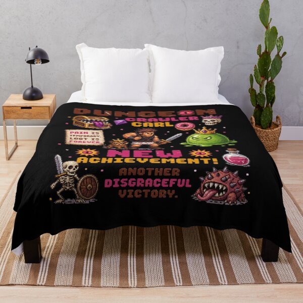 Item preview, dungeon crawler carl pixel art designed and sold by DeliaSue.