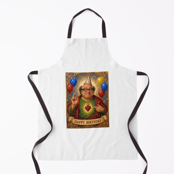 Item preview, Danny devito birthday saint celebrity funny meme holy prank weird designed and sold by CheeseBlueprint.