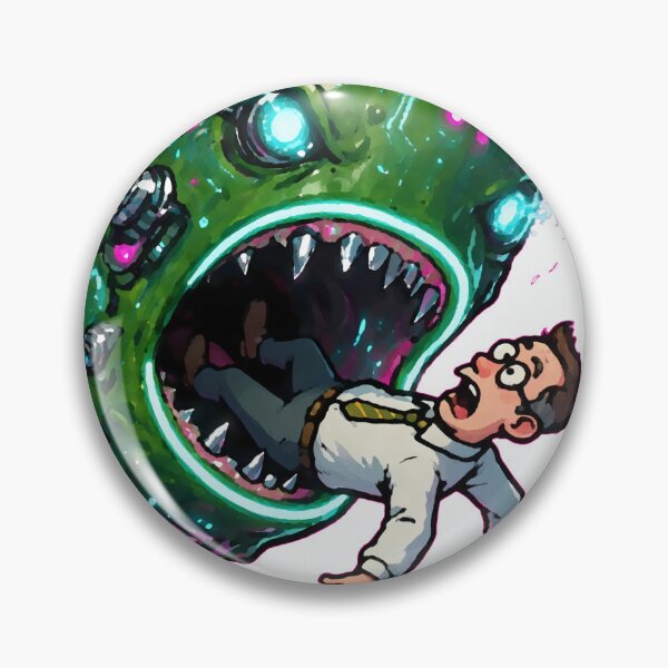 Item preview, Funny Cyber Pickle Eating Teacher Back To School designed and sold by Edwere.
