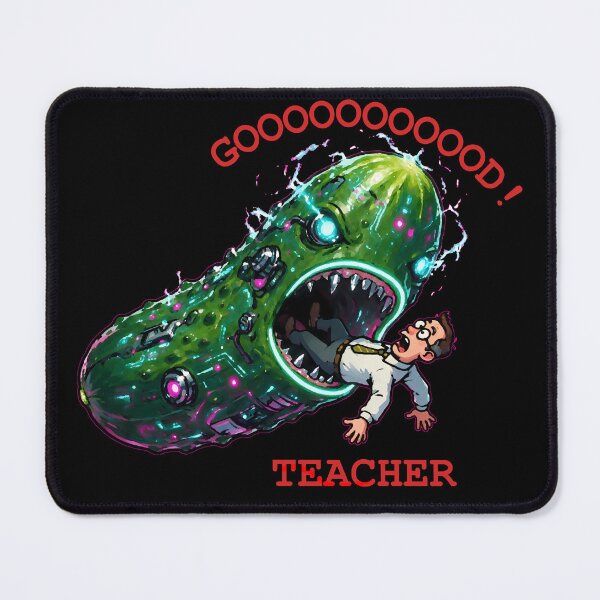 Item preview, Funny Cyber Pickle Eating Teacher Back To School designed and sold by Edwere.