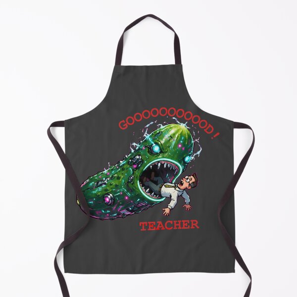 Item preview, Funny Cyber Pickle Eating Teacher Back To School designed and sold by Edwere.