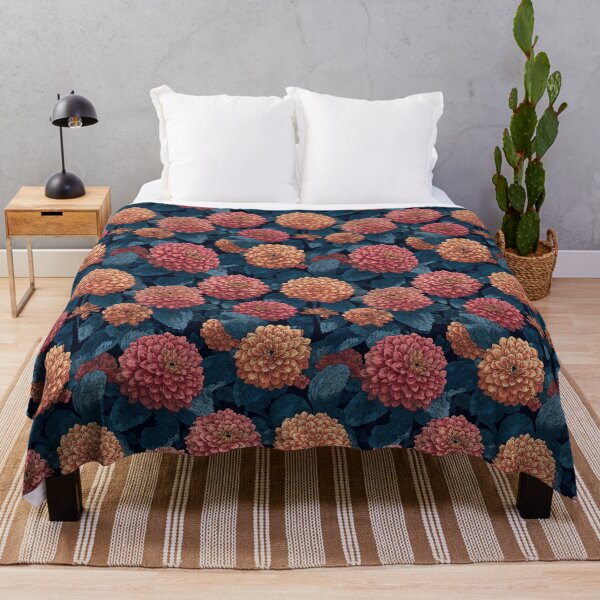 Item preview, Fresh Zinnia - Birth Flower Pattern - Birthday Gifts For Mom designed and sold by RoyalStarsPatts.