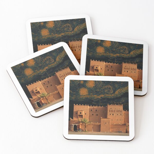 Item preview, MOROCCO - Van Gogh style T-Shirt designed and sold by C1arity.
