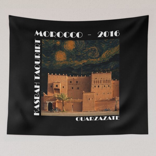 Item preview, MOROCCO - Van Gogh style T-Shirt designed and sold by C1arity.