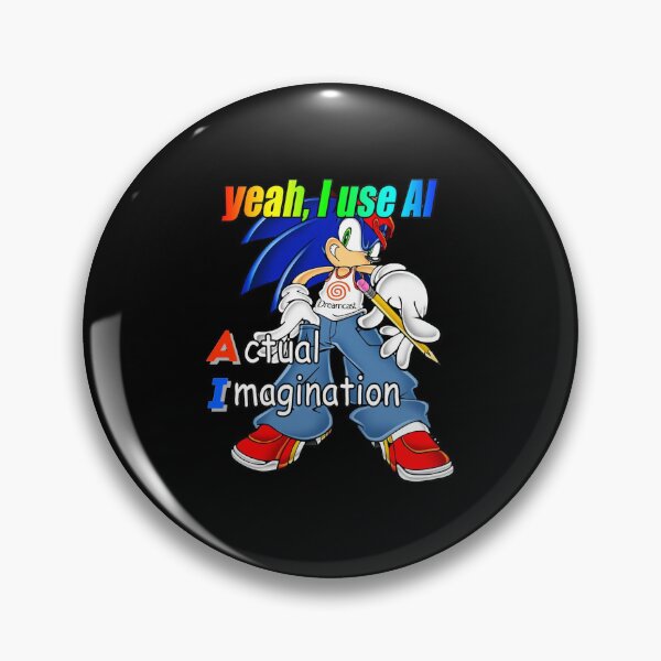 Item preview, Yeah I Use AI Actual Imagination Funny AI Gamer Design designed and sold by thefirstbroo.