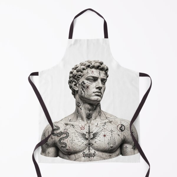 Item preview, Graffiti Marble Statue T-Shirt – Classical Sculpture Street Art Tattoo Design designed and sold by Cavalier-org.
