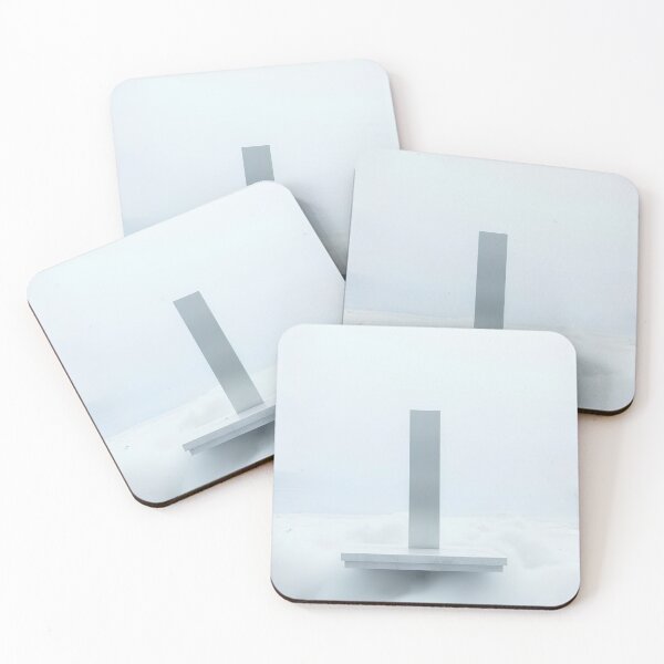 Item preview, Minimalist White Monolith in Clouds 3D Surreal Architectural Art designed and sold by mijaczeek.
