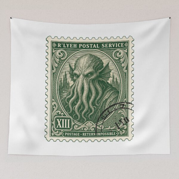 Item preview, R'lyeh Postal Service: Return Impossible designed and sold by Fenay Designs.