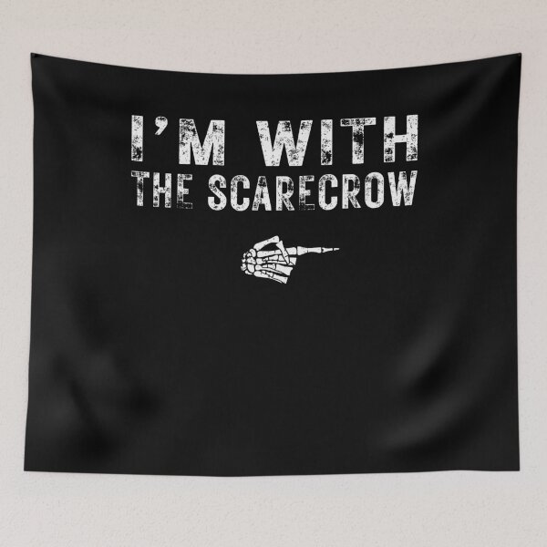 Item preview, I'm With The SCARECROW Matching Couple Halloween designed and sold by mdmahabubur.