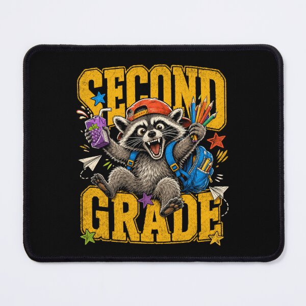 Item preview, Funny Second Grade Boy Feral Raccoon Back to School designed and sold by borutawear.