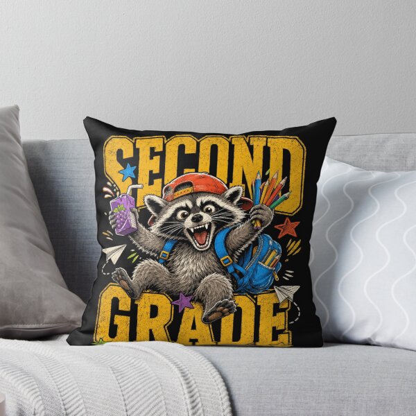 Item preview, Funny Second Grade Boy Feral Raccoon Back to School designed and sold by borutawear.