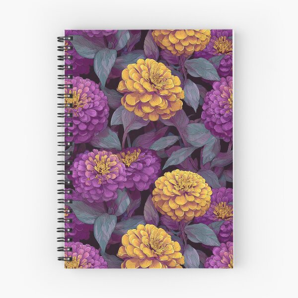 Item preview, Beautiful Zinnia Print  - Retro Flower Floral - Bridal Shower Gifts designed and sold by RoyalStarsPatts.