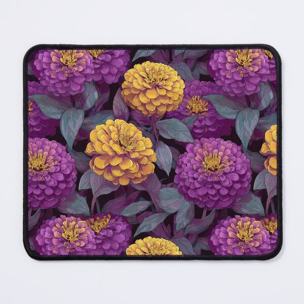 Item preview, Beautiful Zinnia Print - Retro Flower Floral - Bridal Shower Gifts designed and sold by RoyalStarsPatts.