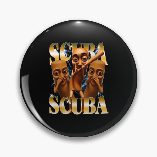 Item preview, Scuba Dance Brainrot Meme Funny Crossover Humor designed and sold by ViniBall.