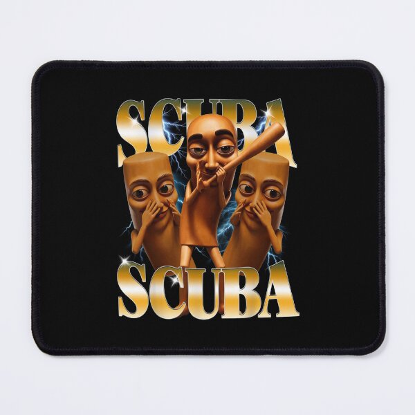 Item preview, Scuba Dance Brainrot Meme Funny Crossover Humor designed and sold by ViniBall.