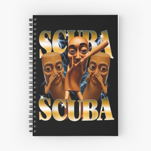 Item preview, Scuba Dance Brainrot Meme Funny Crossover Humor designed and sold by ViniBall.