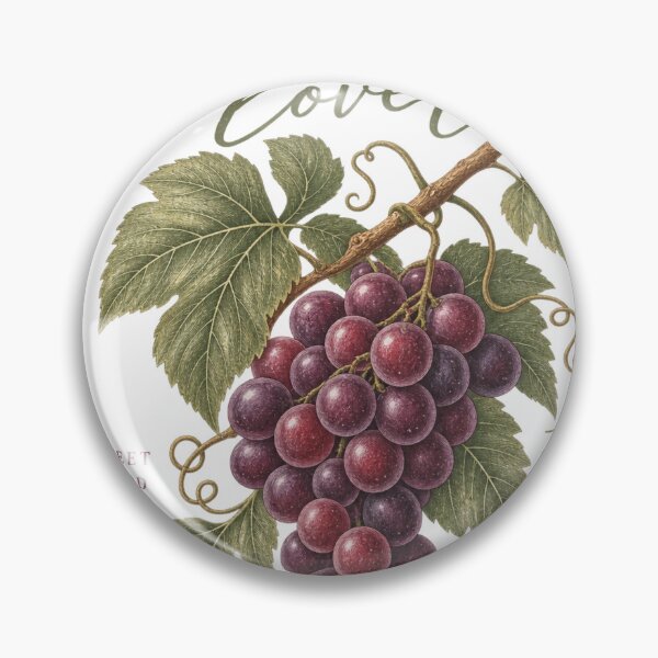 Item preview, Vintage Grape Lover Botanical Illustration designed and sold by IGArte.