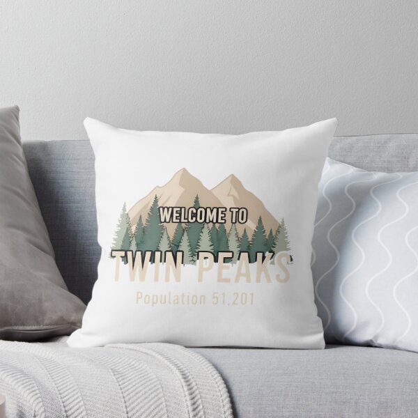 Item preview, Welcome To Twin Peaks Mountains Trees Retro Sunset designed and sold by Patrick Durham.
