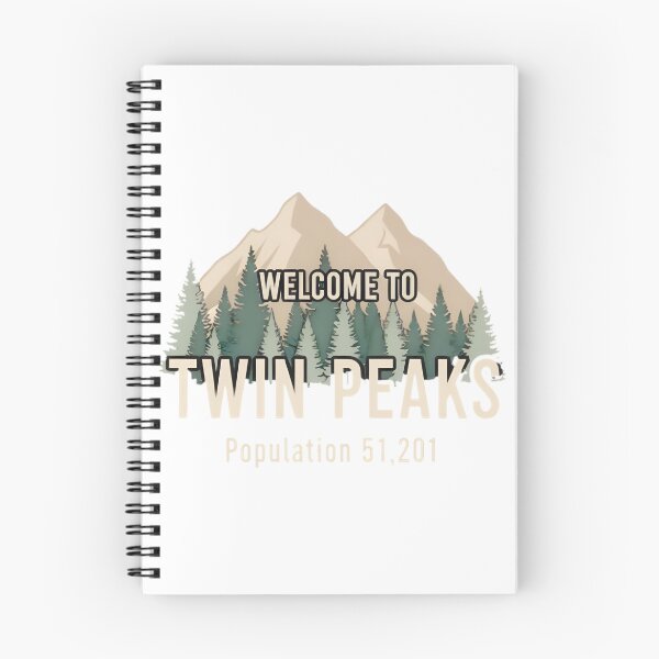 Item preview, Welcome To Twin Peaks Mountains Trees Retro Sunset designed and sold by Patrick Durham.