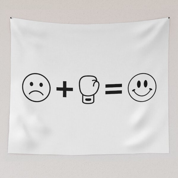 Item preview, Boxing Is My Therapy - Sad Plus Boxing Glove Equals Happy designed and sold by Vision Crafted.