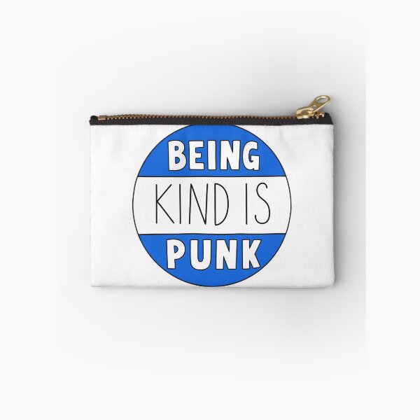 Item preview, Being Kind Is Punk Blue Radical Kindness Typography designed and sold by teeperfect.