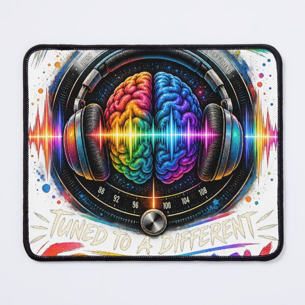 Item preview, Autistic – Tuned to a Different Frequency | Neurodiversity Spectrum designed and sold by thewandswant.