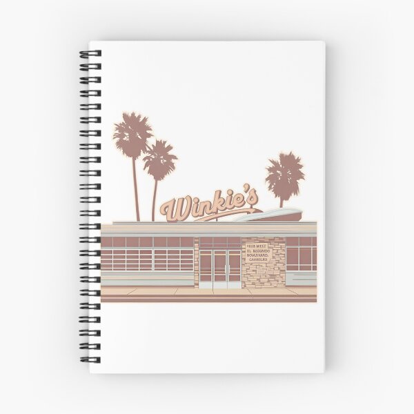 Item preview, Retro Winkies Diner Palm Trees Graphic designed and sold by Patrick Durham.