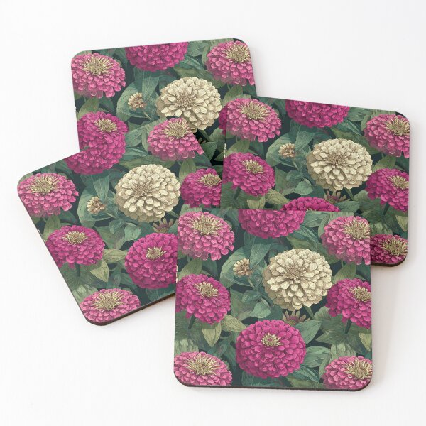 Item preview, Cute Zinnia Texture  - Birth Flower Pattern - Christmas Gift Baskets designed and sold by RoyalStarsPatts.