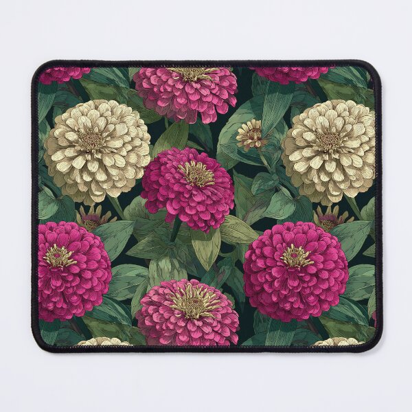 Item preview, Cute Zinnia Texture - Birth Flower Pattern - Christmas Gift Baskets designed and sold by RoyalStarsPatts.