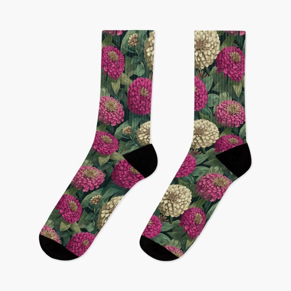 Item preview, Cute Zinnia Texture  - Birth Flower Pattern - Christmas Gift Baskets designed and sold by RoyalStarsPatts.