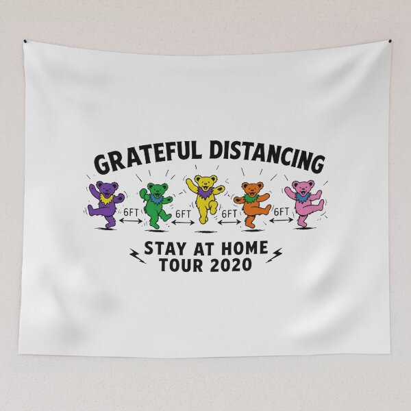 Item preview, Funny Grateful Distancing Stay at Home Tour 2020 designed and sold by DeliaSue.