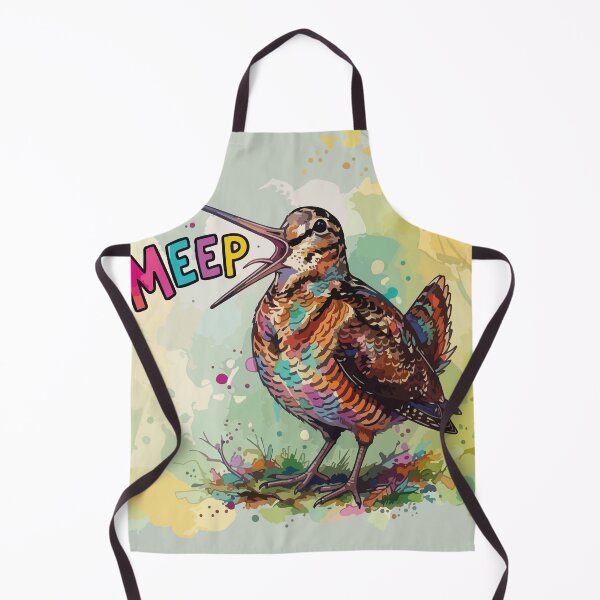 Item preview, Funny Watercolor Woodcock Bird Meep Meme Art designed and sold by chriswo-design.
