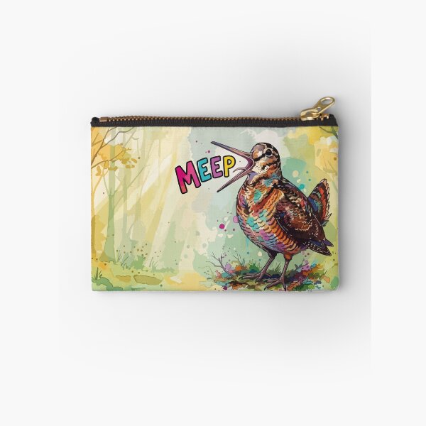 Item preview, Funny Watercolor Woodcock Bird Meep Meme Art designed and sold by chriswo-design.