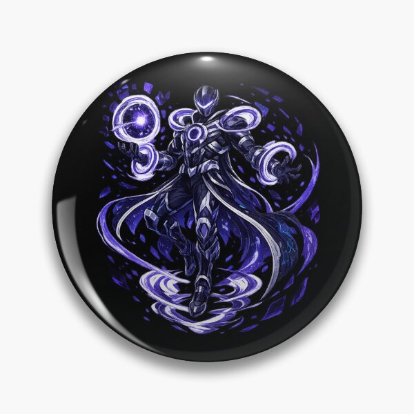 Item preview, Mystic Energy Warrior Purple Magic Armor Fantasy Hero designed and sold by irfanshikh.