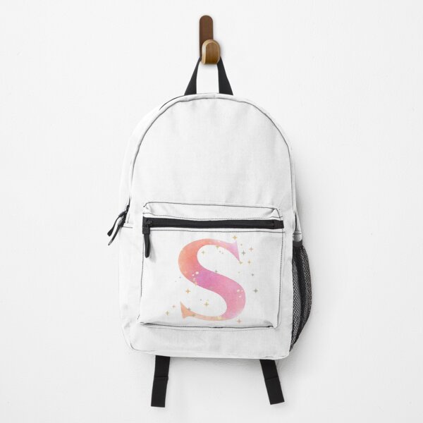 Item preview, Letter S Monogram pink watercolor designed and sold by iRenza.