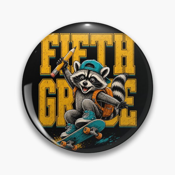 Item preview, Funny Fifth Grade Boy Feral Raccoon Back to School designed and sold by borutawear.