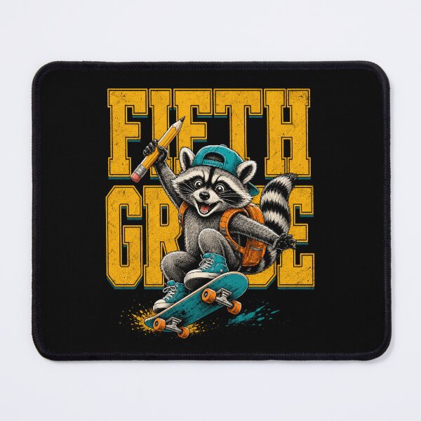 Item preview, Funny Fifth Grade Boy Feral Raccoon Back to School designed and sold by borutawear.