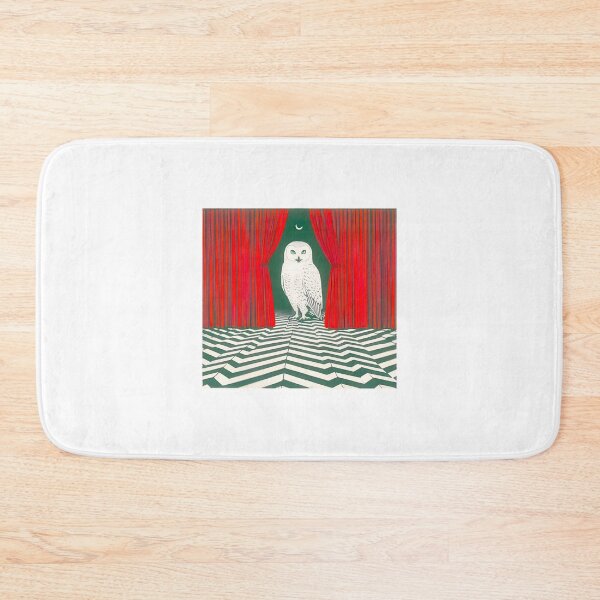 Item preview, Owl Behind Red Curtains Surreal Art designed and sold by Patrick Durham.