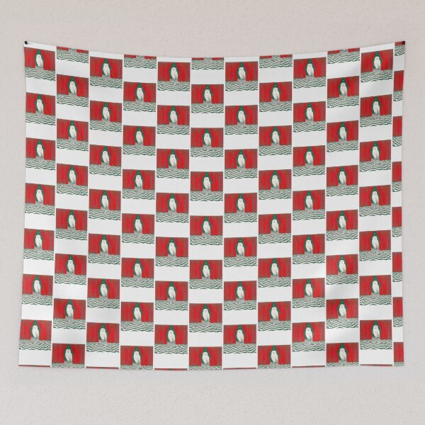 Item preview, Owl Behind Red Curtains Surreal Art designed and sold by Patrick Durham.