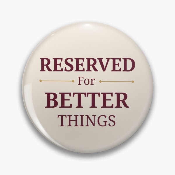 Item preview, Reserved For Better Things | Burgundy Serif & Gold Divider Typography designed and sold by Sparkle First Co..