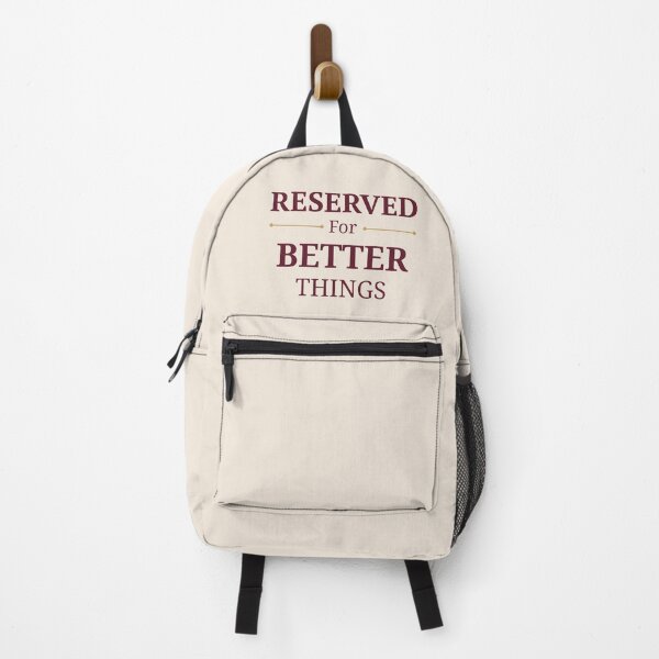 Item preview, Reserved For Better Things | Burgundy Serif & Gold Divider Typography designed and sold by Sparkle First Co..