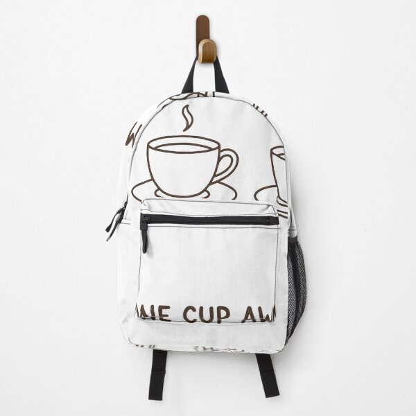 Item preview, One Cup Away From Human – Coffee Lover Introvert Humor Design designed and sold by StickerNestYou.