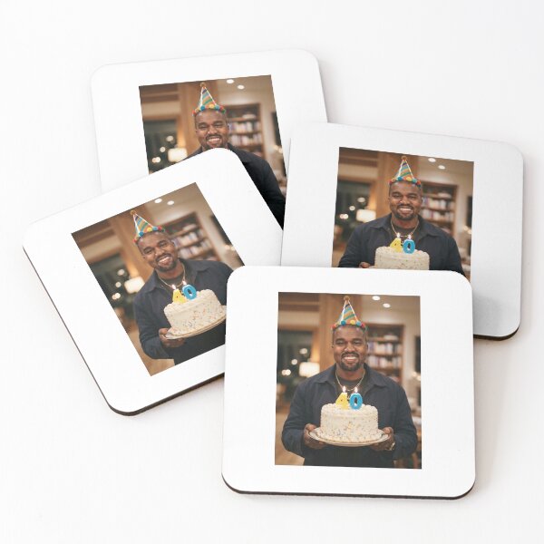 Item preview, Kanye west 40th Birthday happy party funny prank meme memes  designed and sold by CheeseBlueprint.