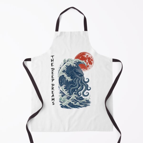 Item preview, The Deep Dreams: Cthulhu Beneath the Great Wave designed and sold by Fenay Designs.