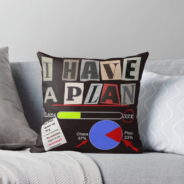Item preview, I HAVE A PLAN | 33% Plan, 67% Chaos | Funny Graphic T-Shirt designed and sold by FuzzDrive.