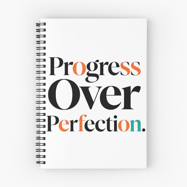 Item preview, Progress Over Perfection  designed and sold by Geordesign.