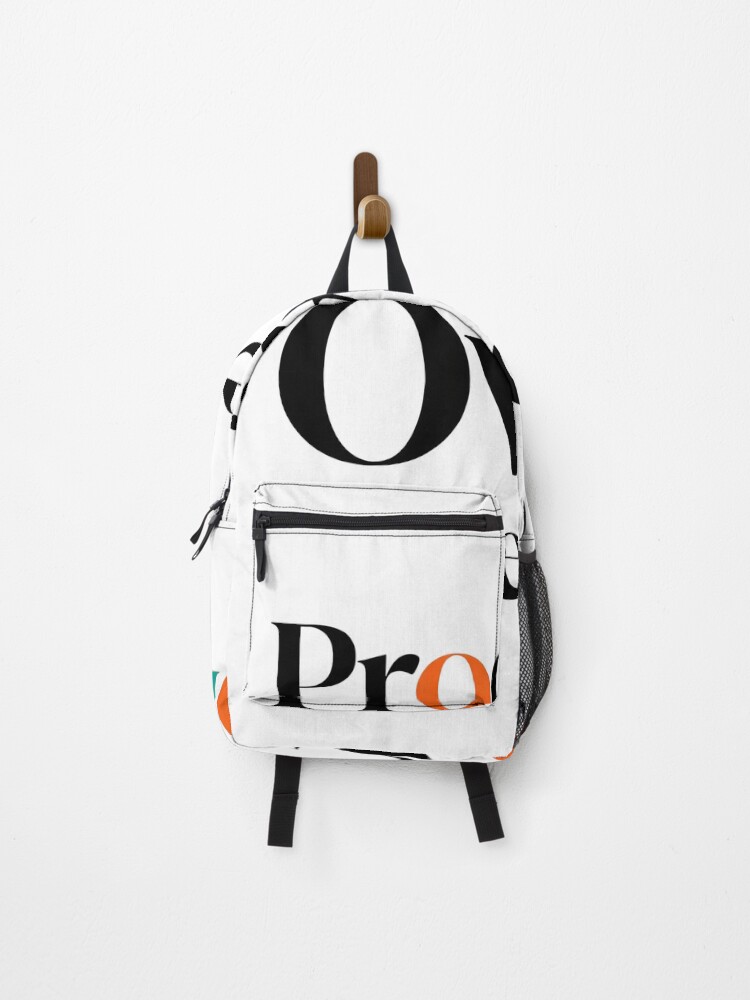 Thumbnail 1 of 3, Backpack, Progress Over Perfection designed and sold by Geordesign.