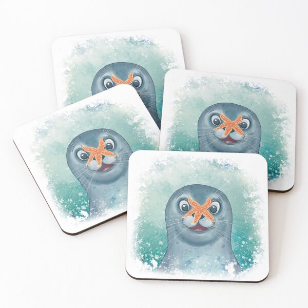 Item preview, Seal meets starfish designed and sold by LeahIngledew.