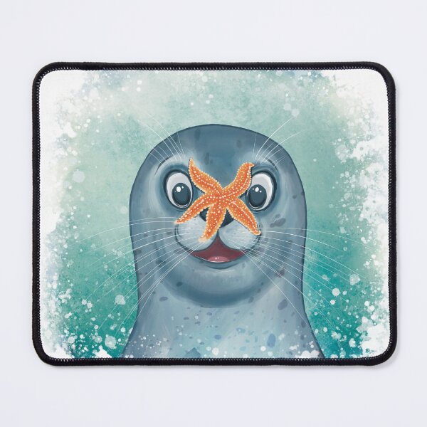 Item preview, Seal meets starfish designed and sold by LeahIngledew.