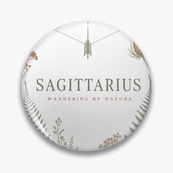 Item preview, Sagittarius Zodiac Sign Cottagecore Botanical Flower Wreath designed and sold by BoosterShop.